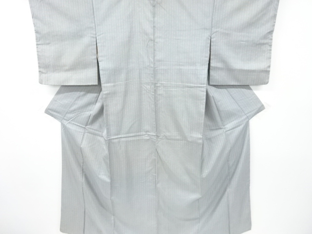 JAPANESE KIMONO / ANTIQUE KIMONO / SILK / OSHIMA TSUMUGI / STRIPE